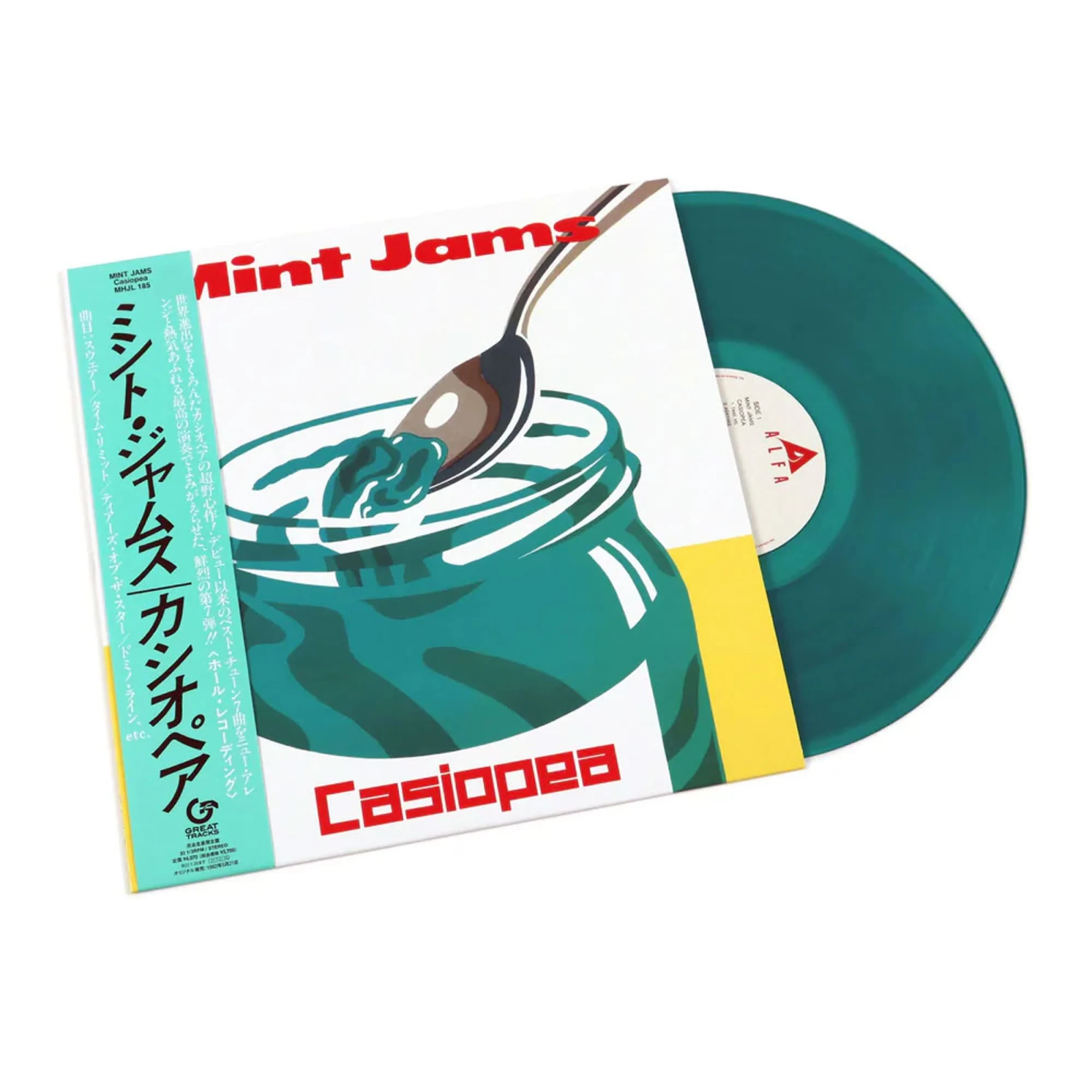 Casiopea - Mint Jams (Clear Green Vinyl) winyl premiera 10.1