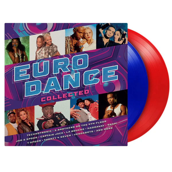 V/A - Eurodance Collected (180g) (Translucent Blue & Translu