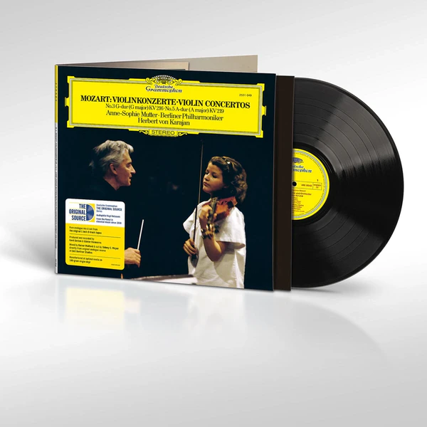 Mozart - Violin Concertos Nos. 3 & 5  Mutter Karajan )SS win