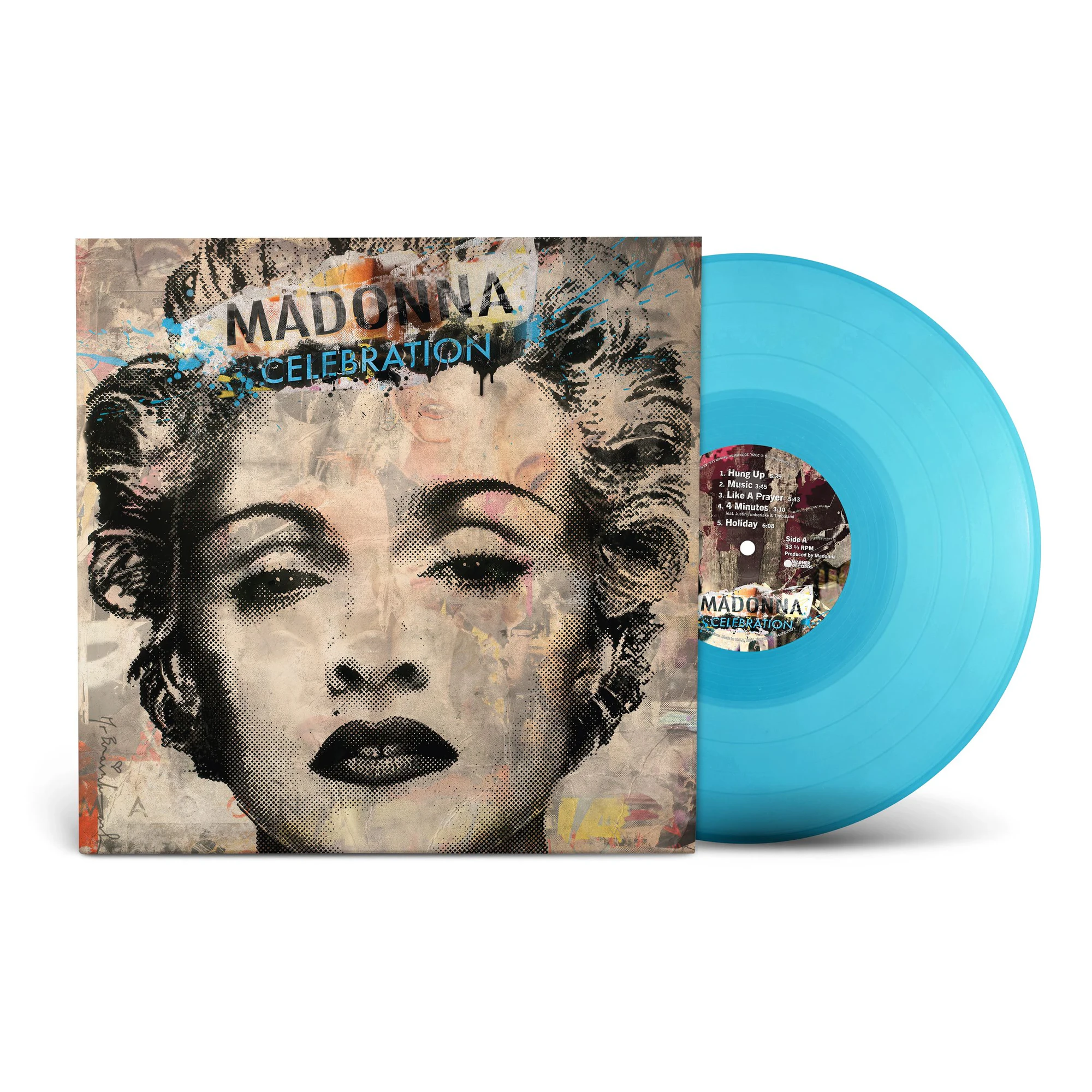 Madonna - Celebration (Translucent Light Blue Vinyl) winyl p