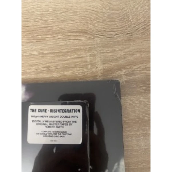 The Cure -  Disintegration winyl ( zagięty róg okładki)