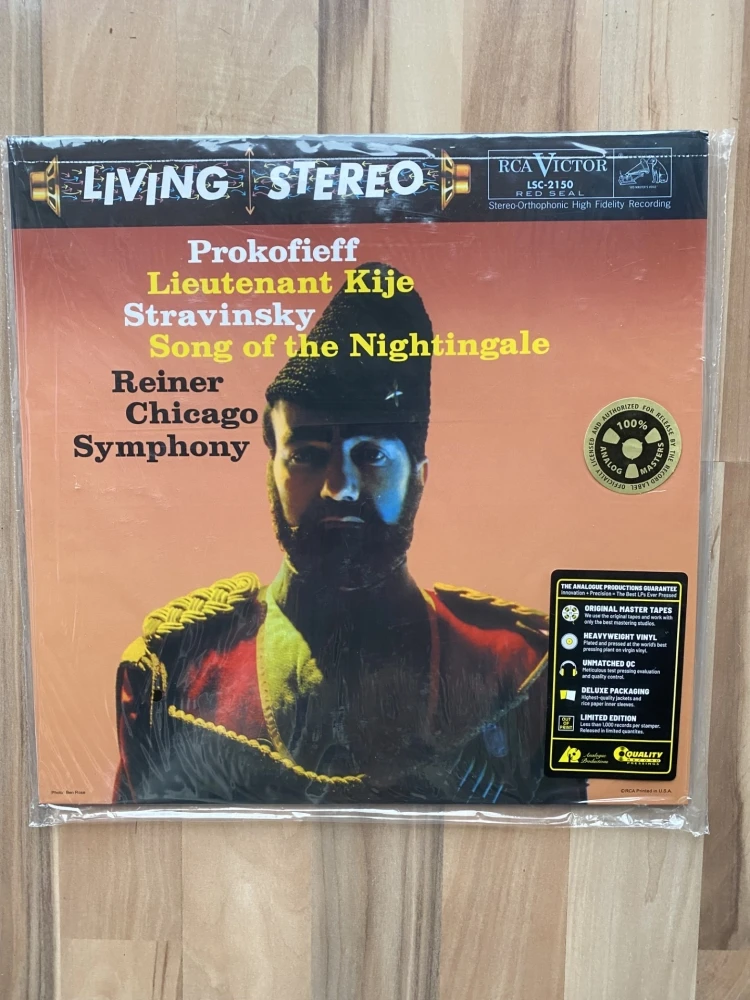 Prokofiew -  Lieutenant Kije/ Stravinsky  Song of Fritz Rein