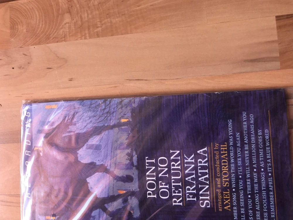 Frank Sinatra - Point Of No Return Numbered Limited Edition