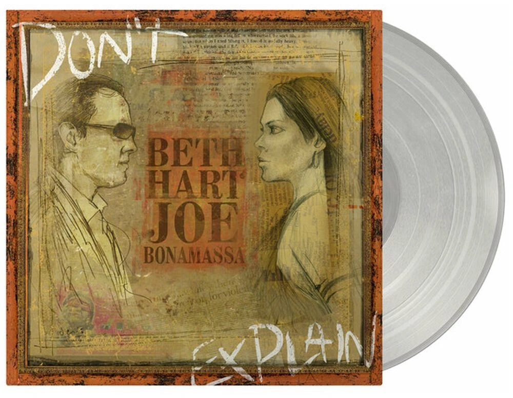 Beth Hart Joe Bonamassa -  Don't Explain winyl clear