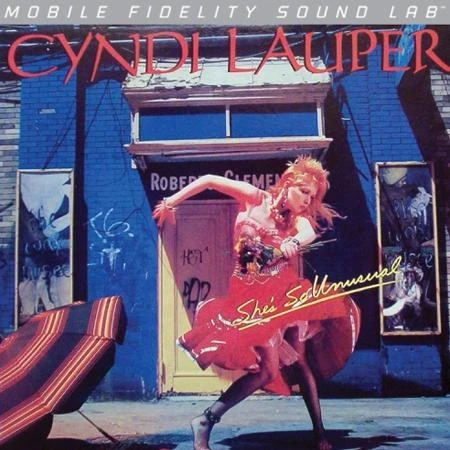 CYNDI LAUPER - SHE'S SO UNUSUAL (NUMBERED LIMITED EDITION LP