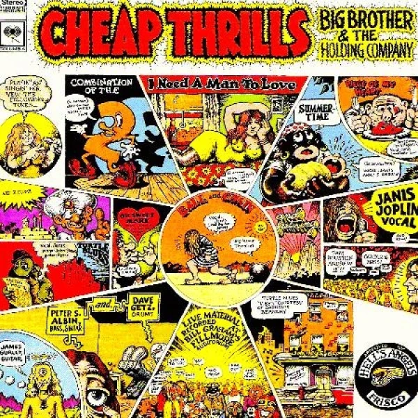 JANIS JOPLIN WITH BIG BROTHER  - CHEAP THRILLS