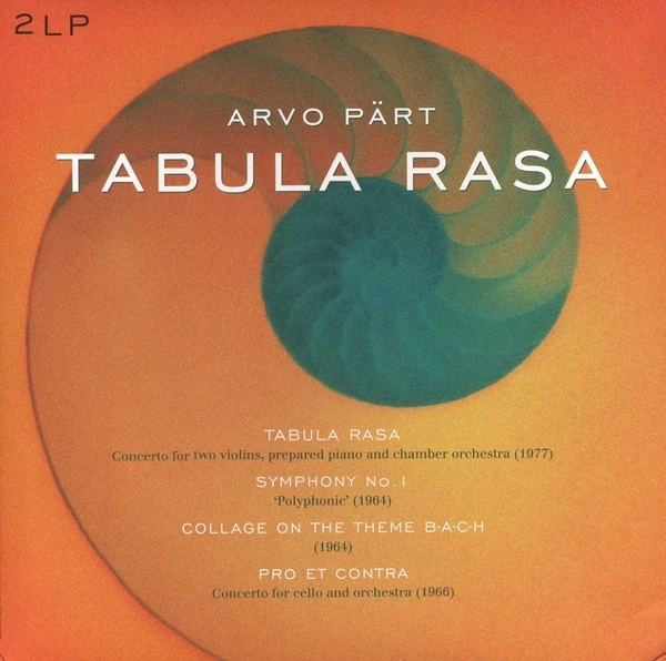 ARVO PART - TABULA RASA