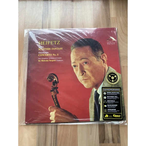 Bruch - Scottish Fantasy/ Vieuxtemps: Concerto 5 winyl ( opi