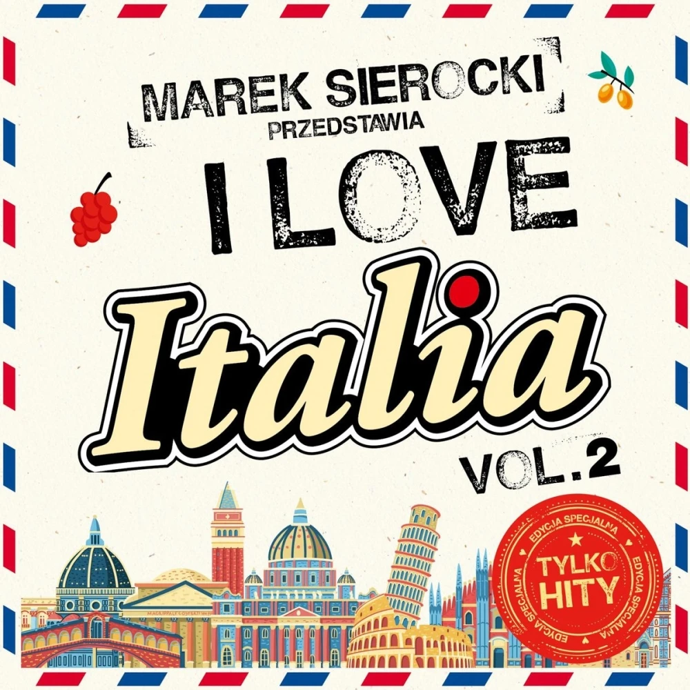 Marek Sierocki przedstawia - I Love Italia  winyl