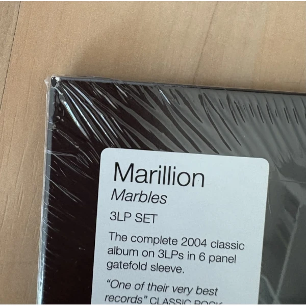 Marillion - Marbles winyl ( opis okładki )