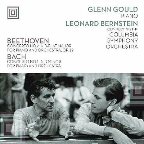 GLENN GOULD - BEETHOVEN CONCERTO NO.2 & BACH CONCERTO NO.1 w