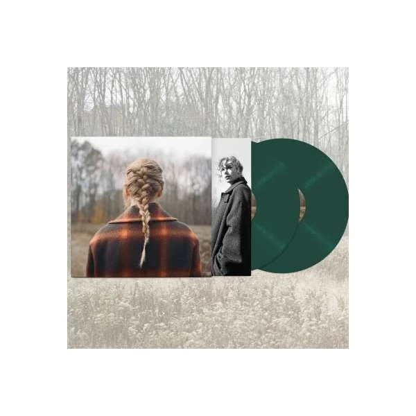 Taylor Swift - Evermore (Deluxe Edition) (Green Vinyl) winyl