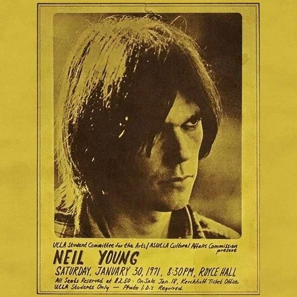 Neil Young - Royce Hall 1971 (Black Vinyl) (140g) winyl