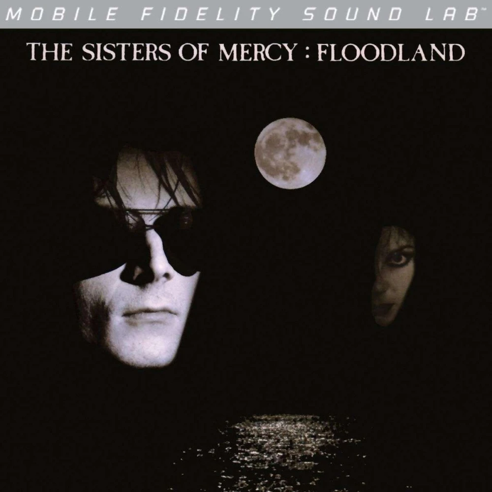 The Sisters of Mercy - Floodland silver label winyl przetarc