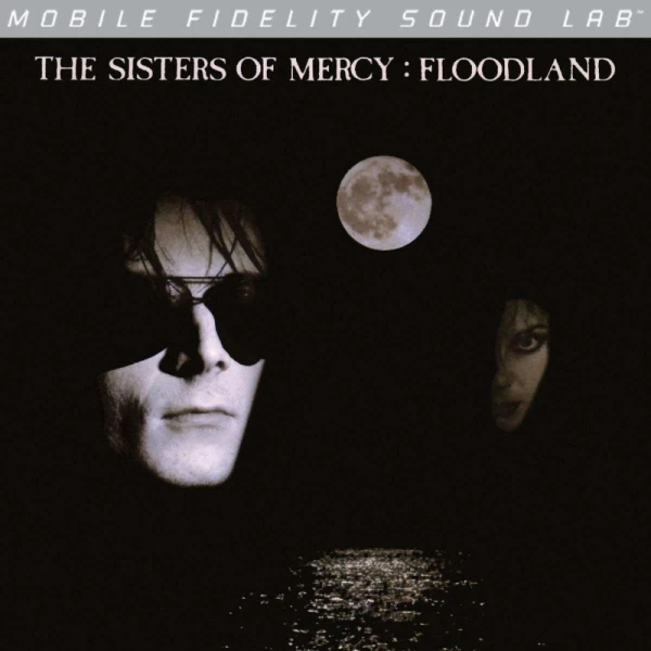 The Sisters of Mercy - Floodland silver label winyl przetarc
