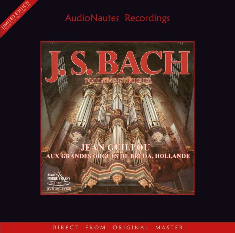 Jean Guillou - Bach: Toccatas Et Fuges  (Numbered Limited Ed