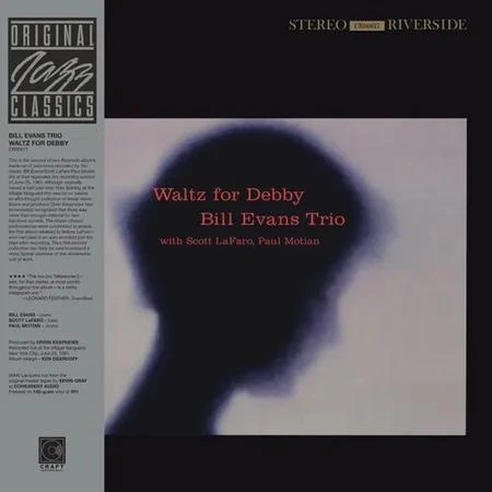 Bill Evans Trio - Waltz For Debby winyl Craft OJC series