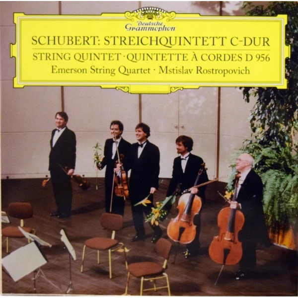 Schubert Emerson String Quartet Mstislav Rostropovich ‎–