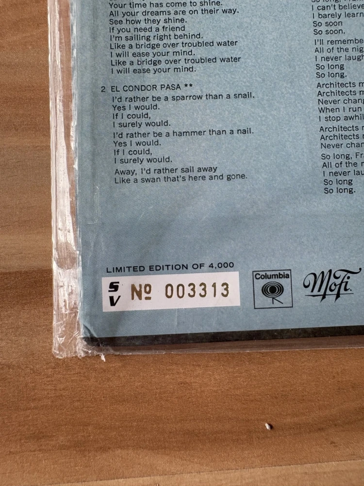 Simon and Garfunkel - Bridge Over Troubled Water (SuperVinyl