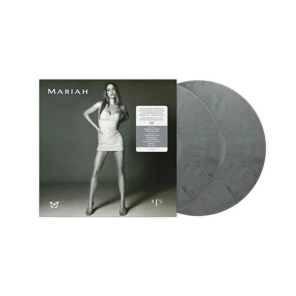 Mariah Carey -  #1's (remastered) (Metallic Silver & Black S