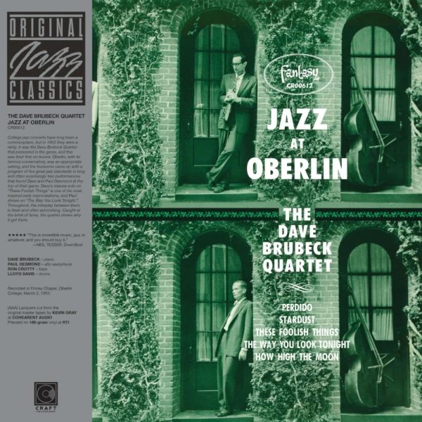 Dave Brubeck Quartet - Jazz at Oberlin winyl