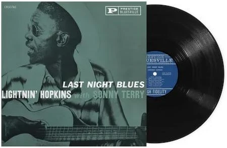 Lightnin' Hopkins with Sonny Terry - Last Night Blues winyl