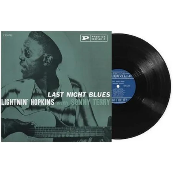 Lightnin' Hopkins with Sonny Terry - Last Night Blues winyl