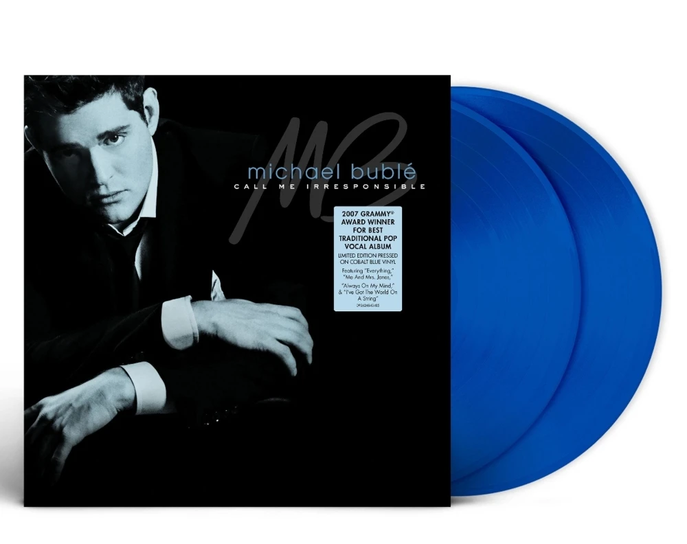 Michael Buble - Call Me Irresponsible cobalt blue winyl 1 lp
