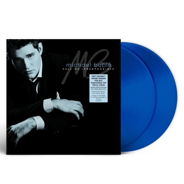 Michael Buble - Call Me Irresponsible cobalt blue winyl 1 lp