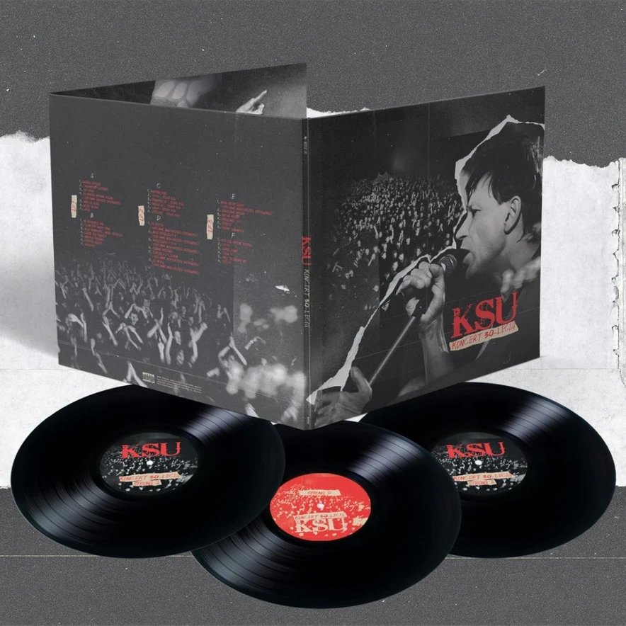 KSU - "Koncert 30-lecia BLACK 3LP" winyl