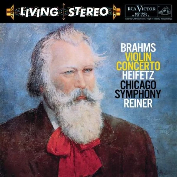 Brahms - Violin Concerto/ Jascha Heifetz Fritz Reiner violin
