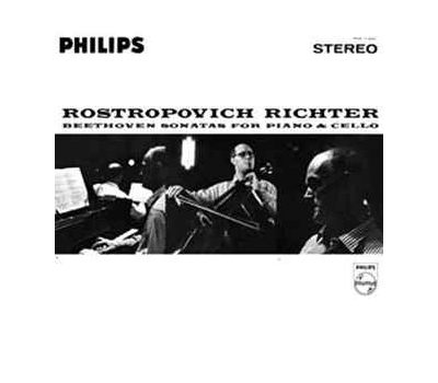 Beethoven -  Sonatas for Piano and Violoncello Nos. 1-5 Rostropowi