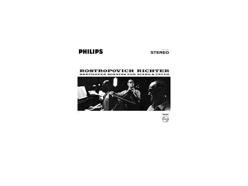 Beethoven -  Sonatas for Piano and Violoncello Nos. 1-5 Rostropowi