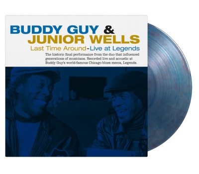 Buddy Guy & Junior Wells: Last Time Around - Live At Legends (25th Anniversary) (180g) (Blue & Red Marbled Vinyl) winyl