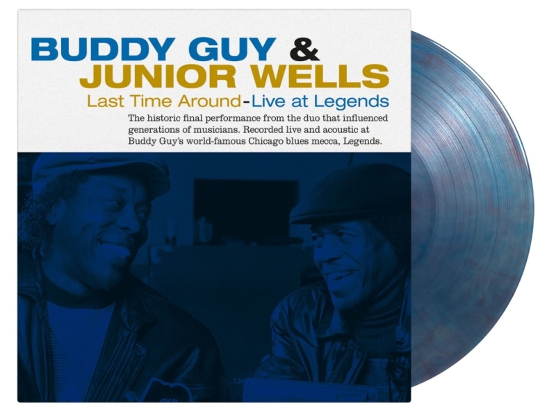 Buddy Guy & Junior Wells: Last Time Around - Live At Legends (25th Anniversary) (180g) (Blue & Red Marbled Vinyl) winyl