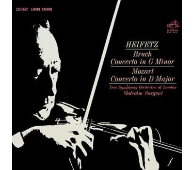 Bruch - Concerto in G Minor  Mozart  Concerto in D Major  Heifetz - Sargent