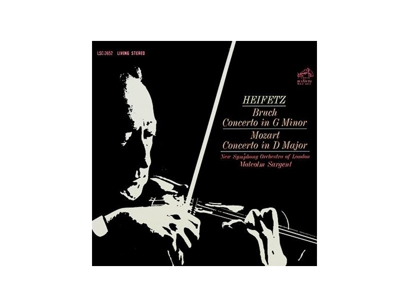 Bruch - Concerto in G Minor  Mozart  Concerto in D Major  Heifetz - Sargent