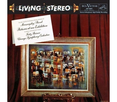Ravel - Pictures at an Exhibition Moussorgsky Reiner Chicago Symp Orch winyl winyl