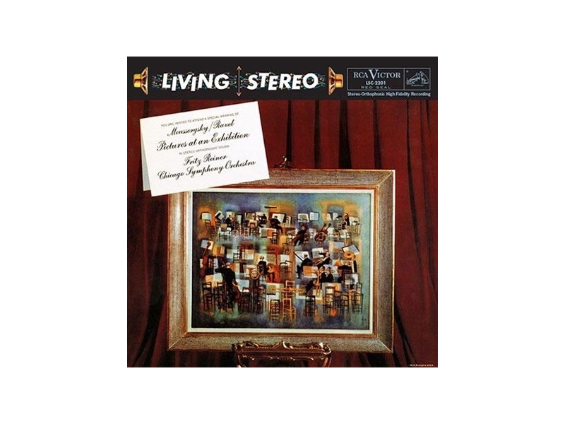 Ravel - Pictures at an Exhibition Moussorgsky Reiner Chicago Symp Orch winyl winyl