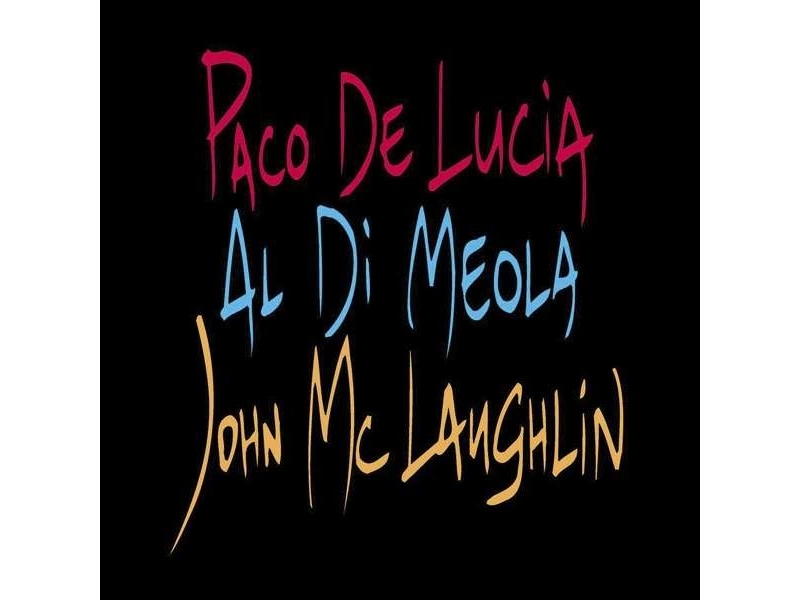 Paco de Lucia, Al Di Meola & John McLaughlin - The Guitar Trio zagięty róg winyl