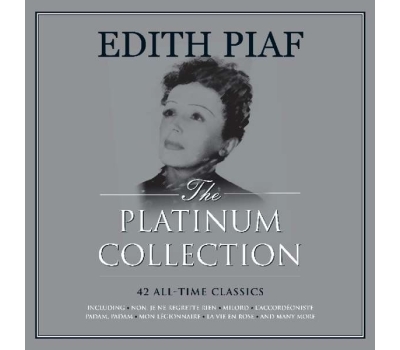 Edith Piaf - The Platinum Collection (White Vinyl) winyl