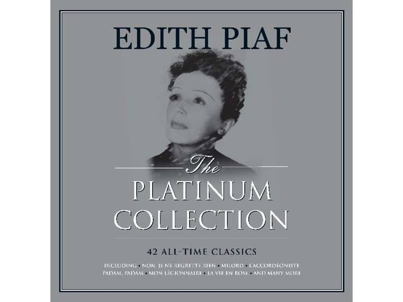 Edith Piaf - The Platinum Collection (White Vinyl) winyl