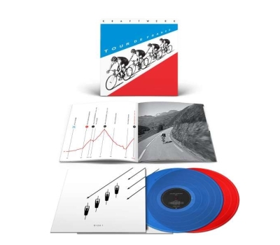 Kraftwerk - Tour de France (180g) (Limited Edition) (LP 1: Translucent Blue Vinyl/LP 2: Translucent Red Vinyl) (2009 remastered)