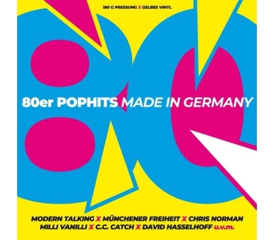 V/A - 80er Pophits Made In Germany (180g) (Yellow Vinyl) winyl