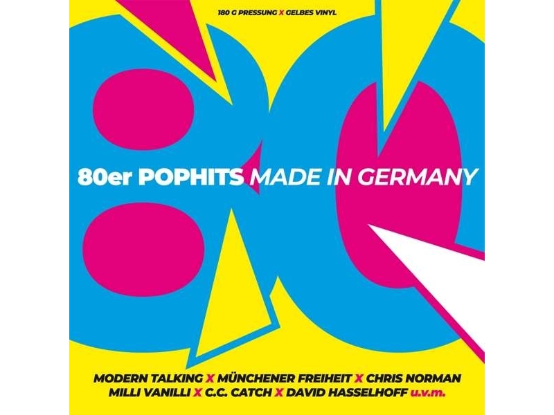 V/A - 80er Pophits Made In Germany (180g) (Yellow Vinyl) winyl