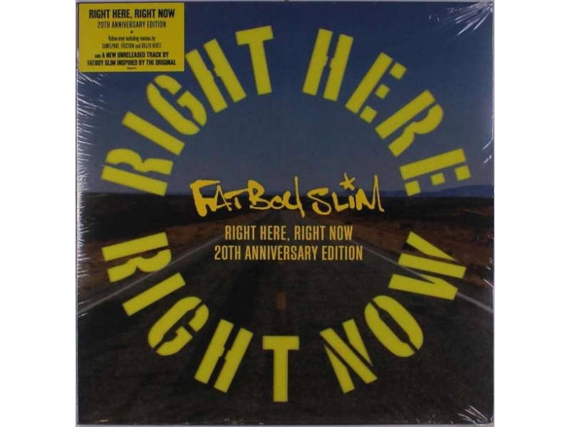 Fatboy Slim - Right Here Right Now (20th Anniversary Edition) (Yellow Vinyl) (Inkl. Remixes) winyl