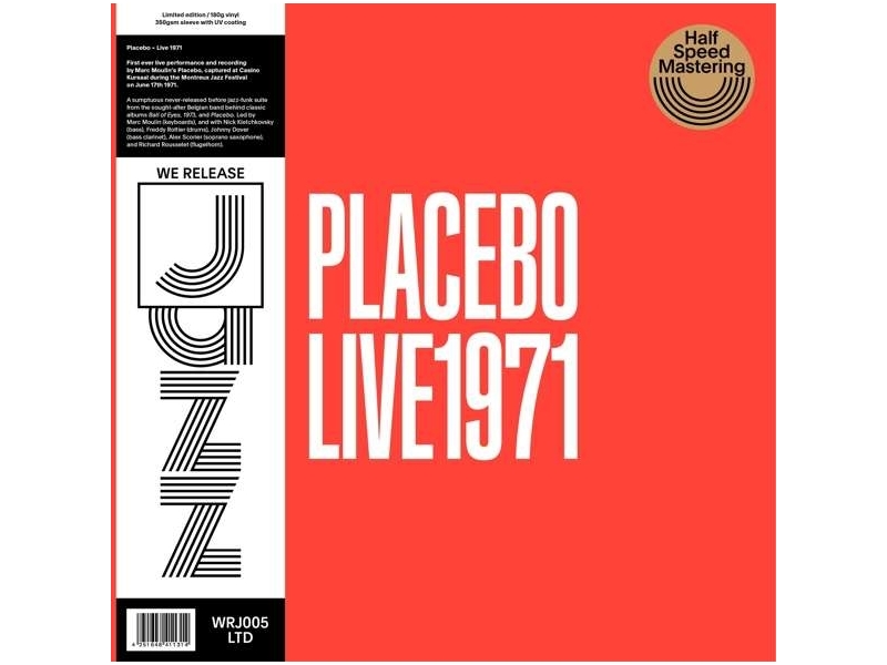 Placebo (Belgien) - Live 1971 (180g) (Limited-Edition) (HalfSpeed Mastering)