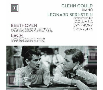 GLENN GOULD - BEETHOVEN CONCERTO NO.2 & BACH CONCERTO NO.1 winyl