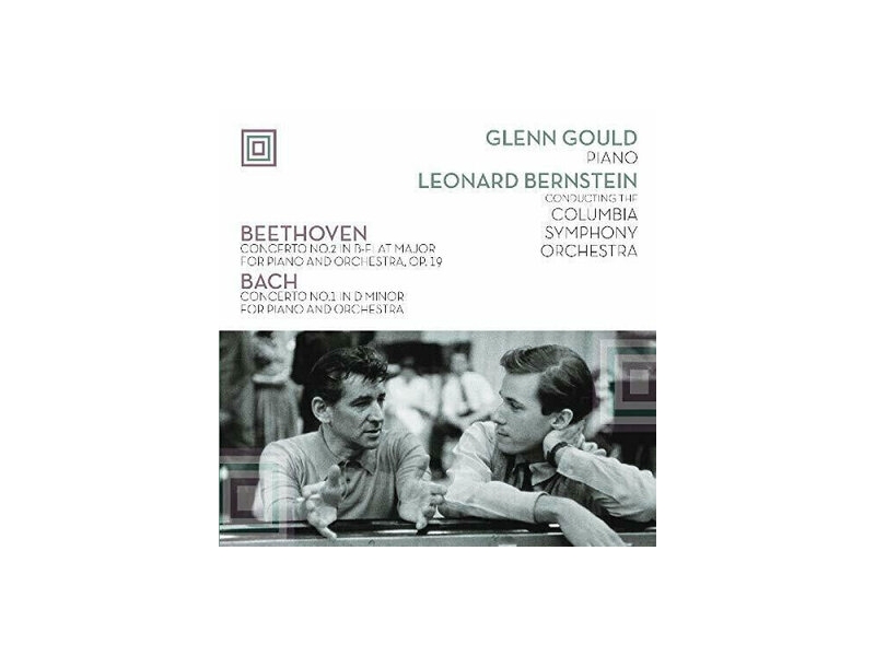 GLENN GOULD - BEETHOVEN CONCERTO NO.2 & BACH CONCERTO NO.1 winyl