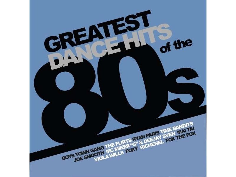 V/A - Greatest Dance Hits Of The 80s (Limited Edition) (Transparent Blue Vinyl)